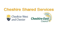 Cheshire West and Cheshire East County Councils logos